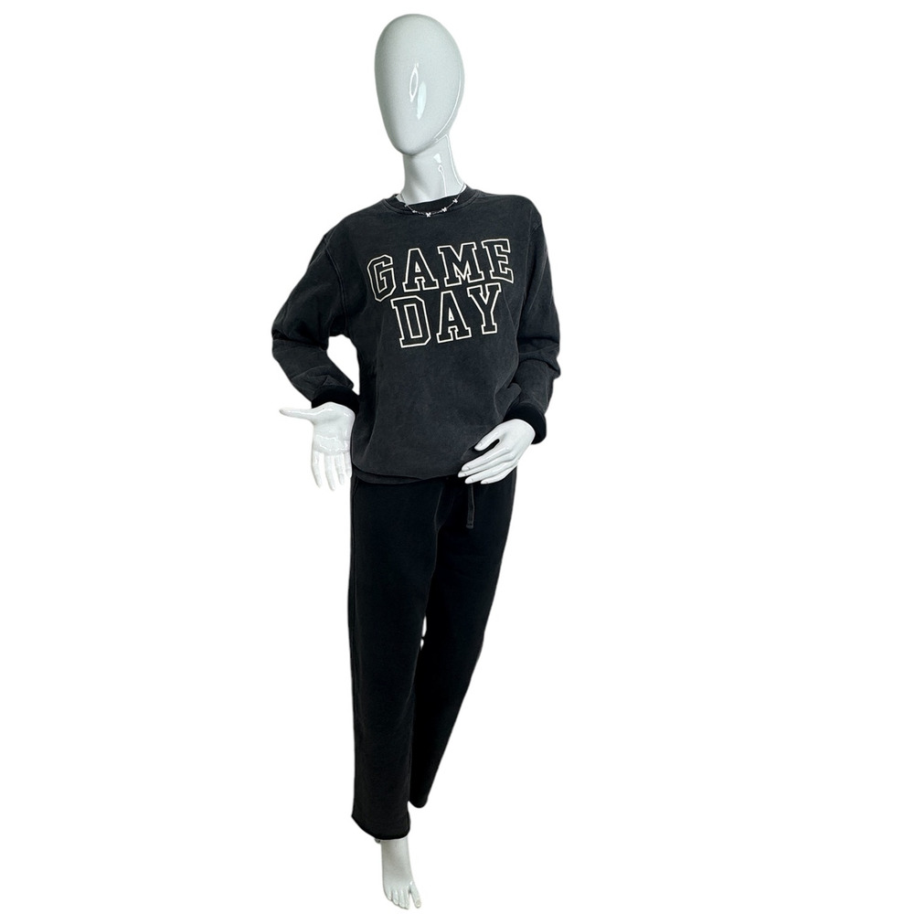 GAME DAY Vintage Sweatshirt black Size M